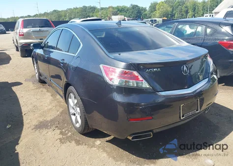 2012 Acura Tl 3.5 из США, поврежденный, VIN 19UUA8F53CA031887